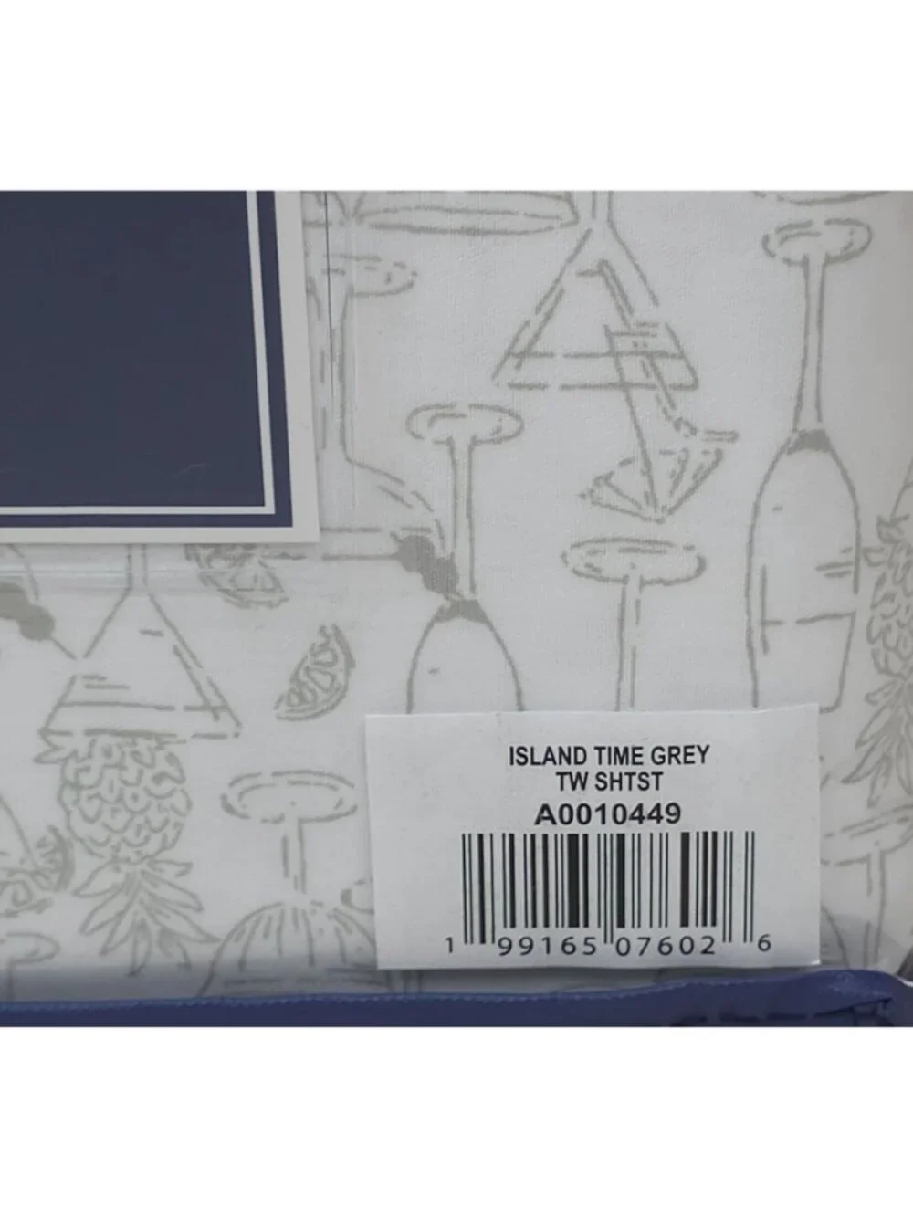 Tommy Bahama 4 Piece Twin Cooling Sheet Set Coastal Breeze With Bonus Pillowcase